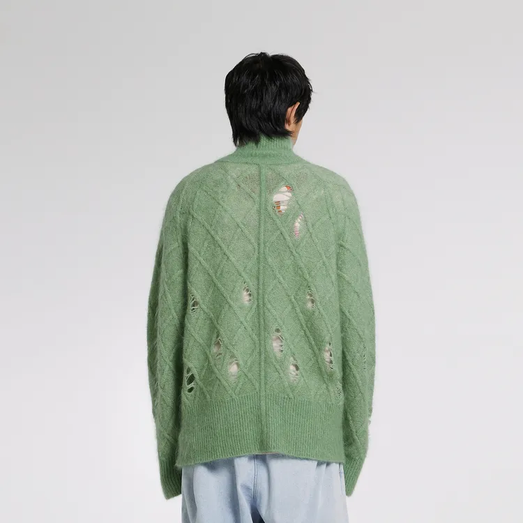 CROQUIS Sweaters Unisex 370 Grass Green-2