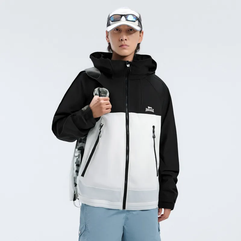 LONSDALE Trench Coats Unisex-2