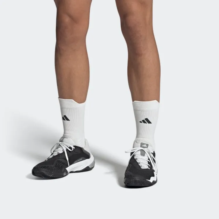 Adidas Barricade 13 Clay Core Black Cloud White Grey Three-5