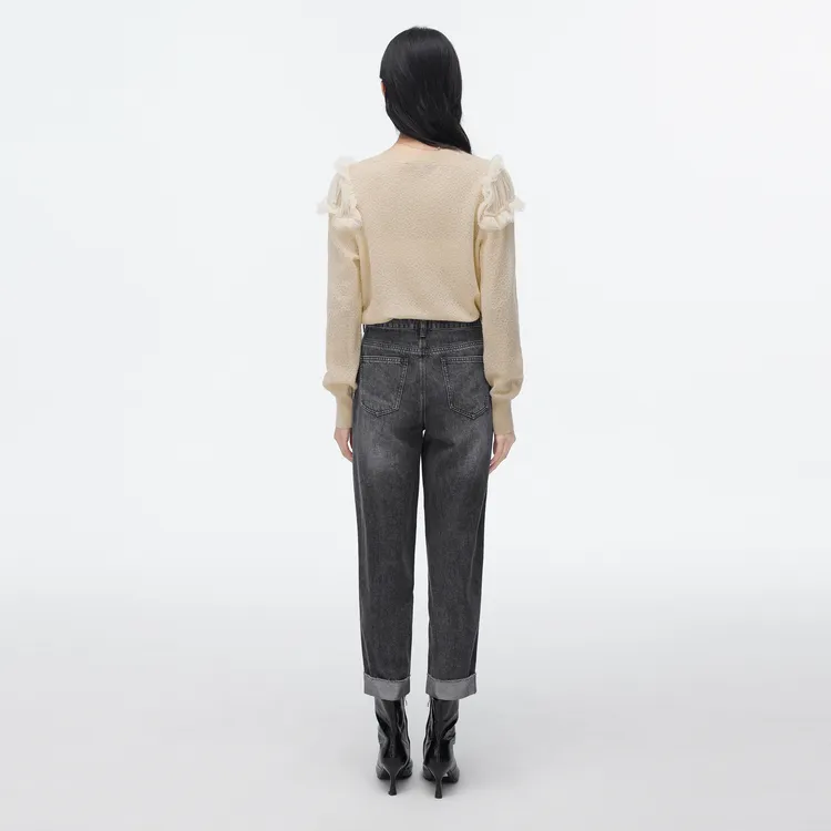 SHUIYUNJIAN Knitwear Women's Apricot-5