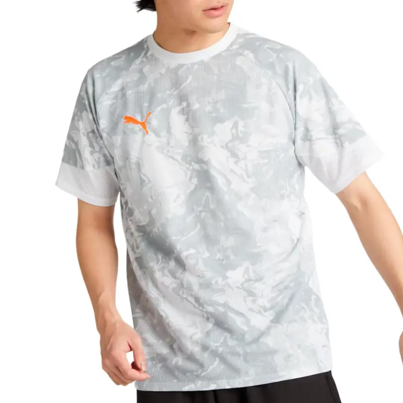 PUMA AOP PUMA FTBL Pro Soccer Jersey Men's White-2