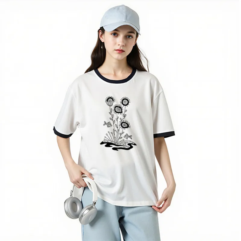 FAIRWHALE T Shirts Women's-3