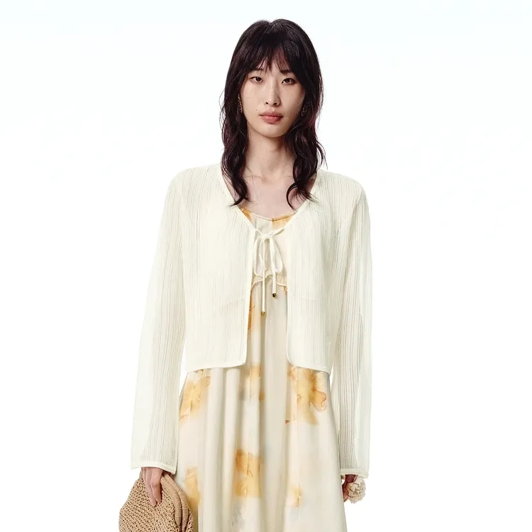 PEACEBIRD Knitwear Women's Yellow-2