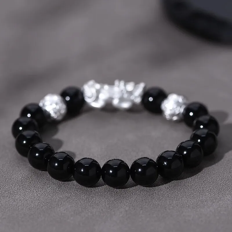 YASHENGZHUBAO Agate Bracelets Unisex-4