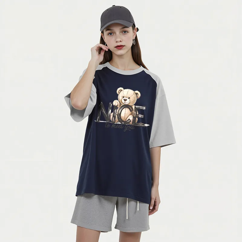 FAIRWHALE Raglan Sleeve T Shirt Women's-11