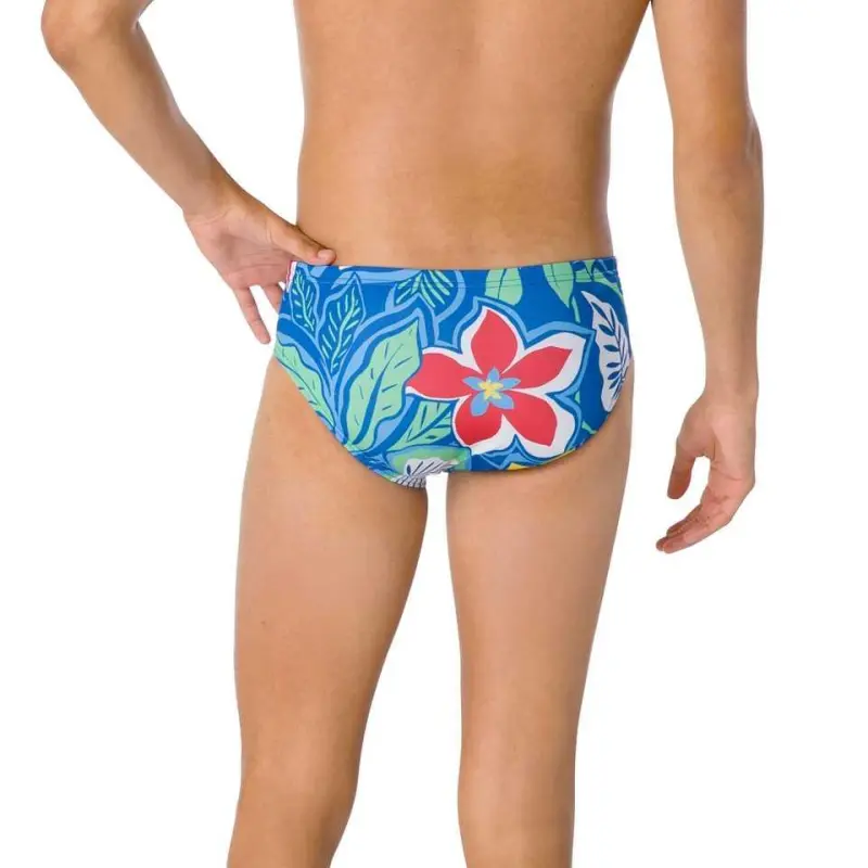 Speedo Men's Printed One Brief Cobalt Blue Swimming Shorts Men's-65