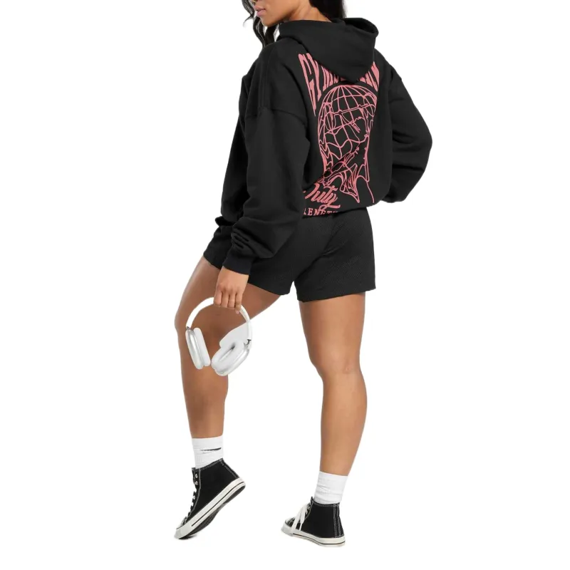 GYMSHARK Sweatshirt Women's Black-3