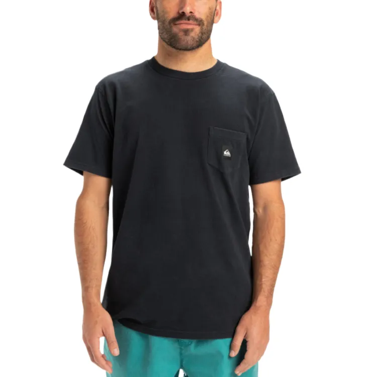 Quiksilver Salt Water T Shirt Men's Black-2
