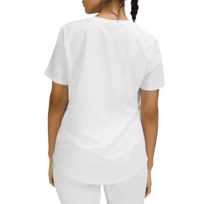 Lululemon Love Collection Crewneck Regular T Shirt Women's White-1