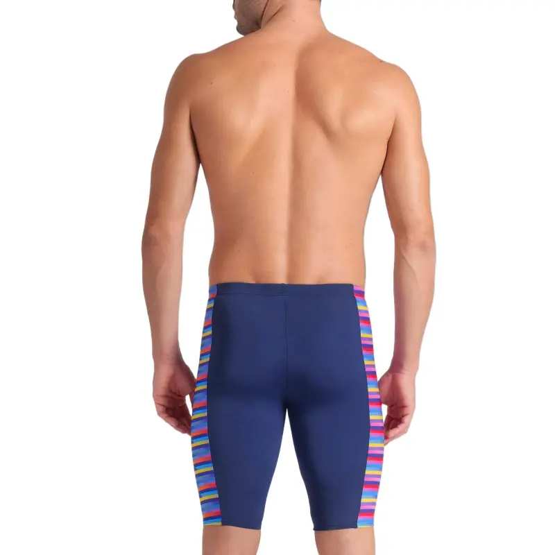 Arena Racing Stripe Jammer Swimming Shorts Men's-1