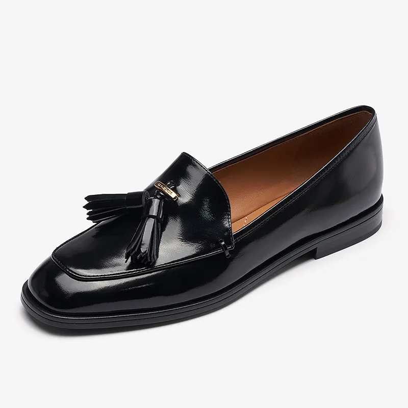 LE SAUNDA Loafers Women's Brown/Black-5