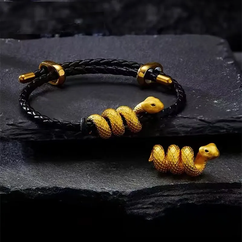 YASHENGZHUBAO Gold Bracelet Unisex-3