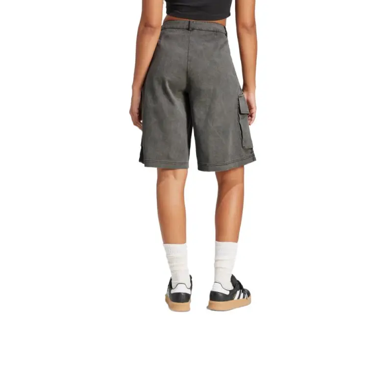 Adidas Originals SS25 Cargo Shorts Women's Black-1
