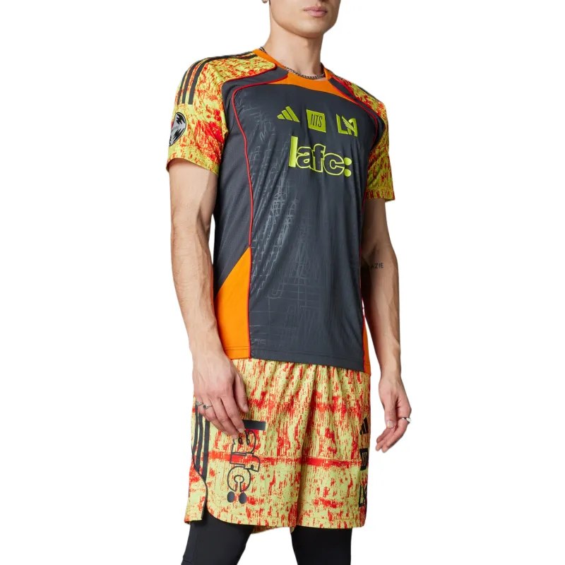 Adidas NTS Collaboration Los Angeles Soccer Jersey Men's Dark Heather Gray-1