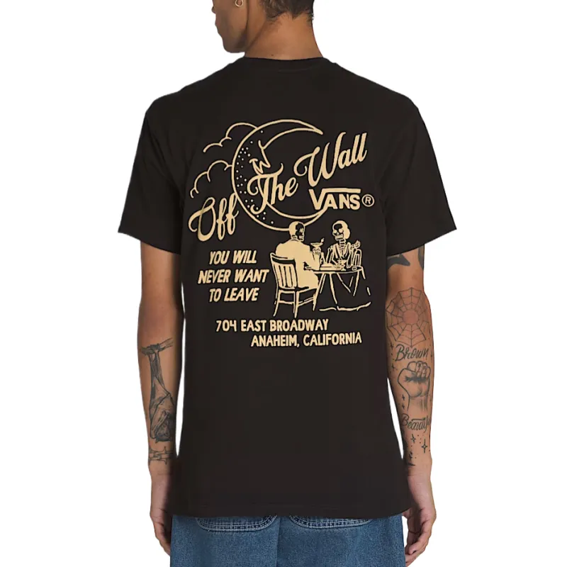Vans Fine Dining T Shirt Men's Black-2