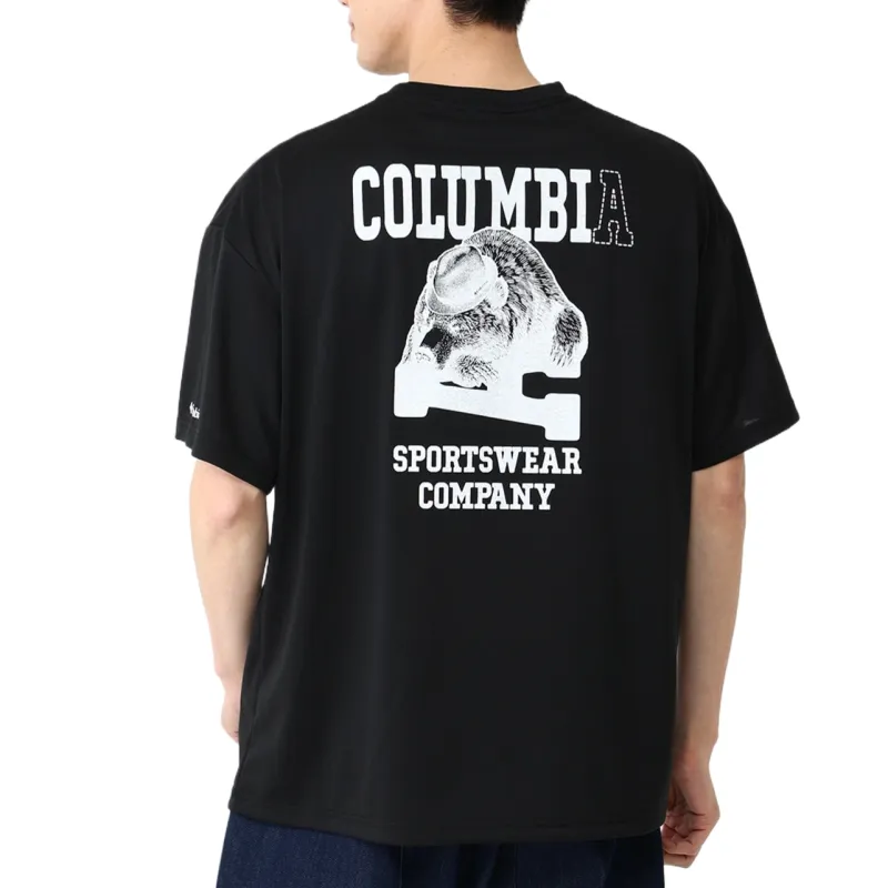 Columbia Navidad Butte™ T Shirt Men's Black Bear-1