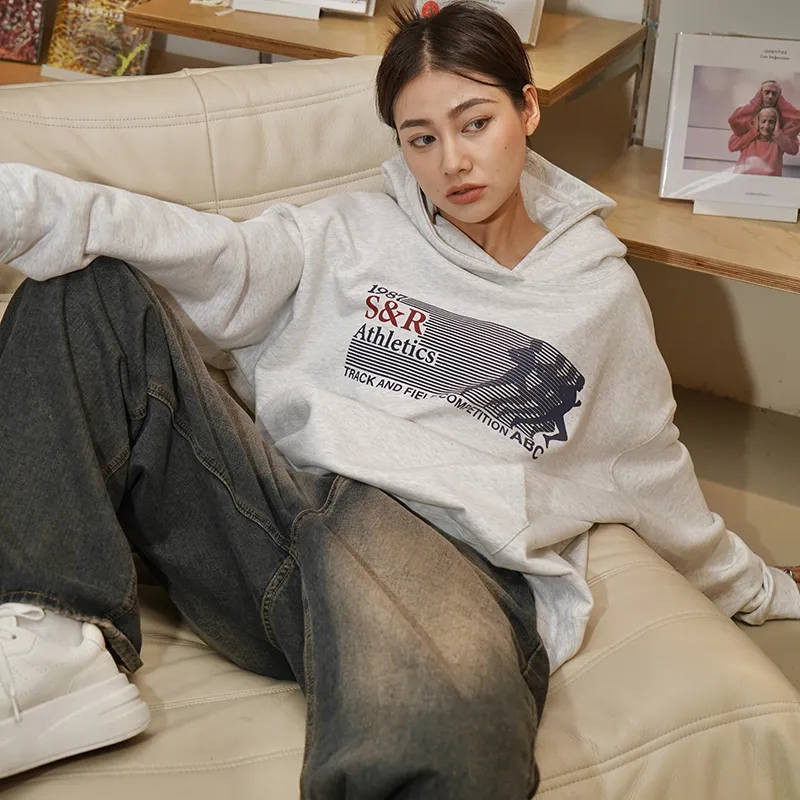 SOSER Sweatshirts Unisex Heather Gray-3