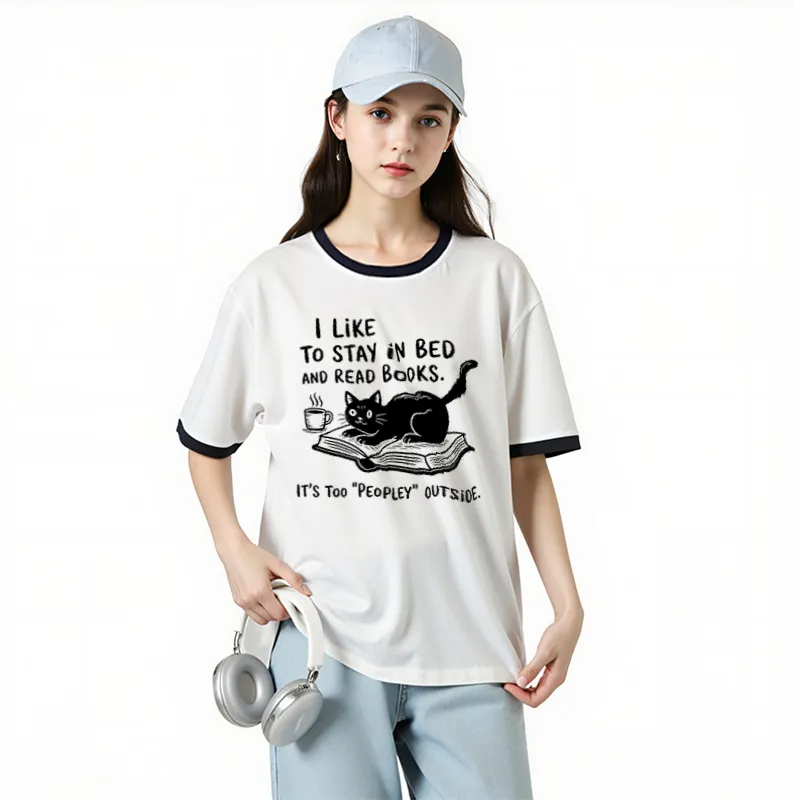 FAIRWHALE Drop Shoulder Sleeve T Shirt Women's-3