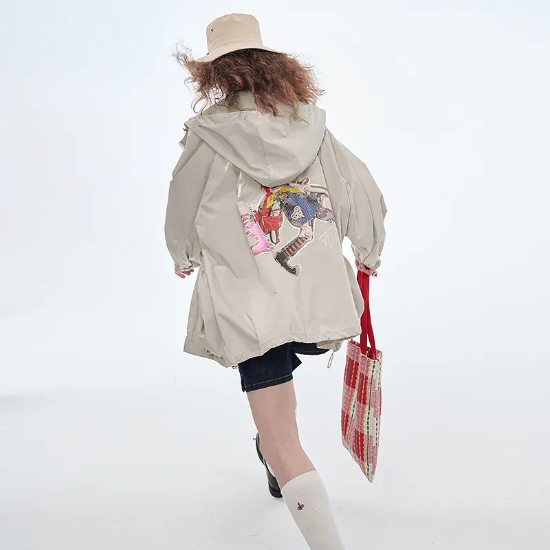ELF SACK Trench Coats Women's-10