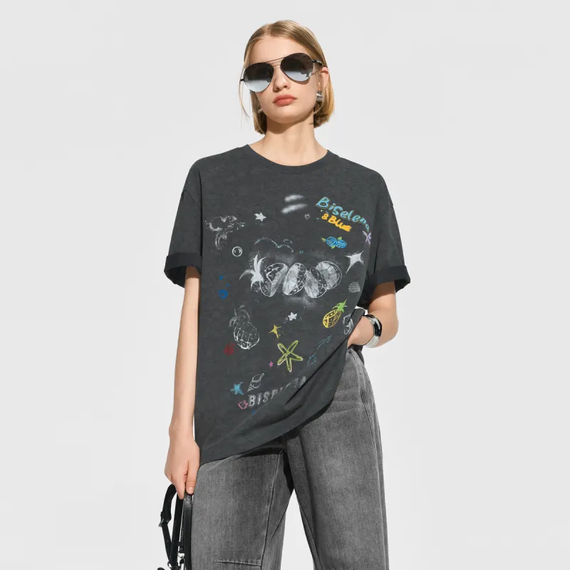 Bethine ['Pineapple' Calm And Unperturbed] T Shirts Women's-9