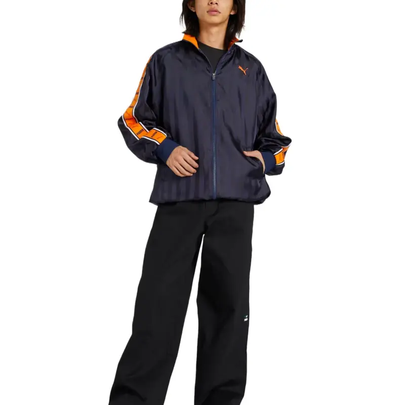 PUMA Jacket Men's New Marine Richi Orange-2