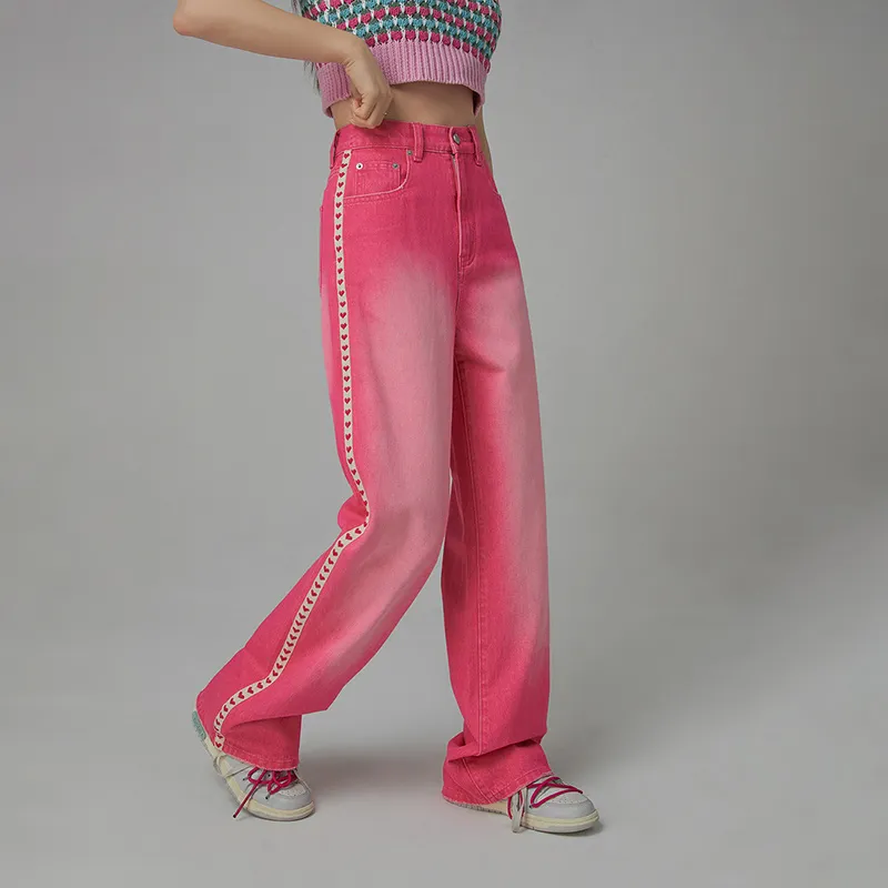 CHUU Jeans Women's Pink-2