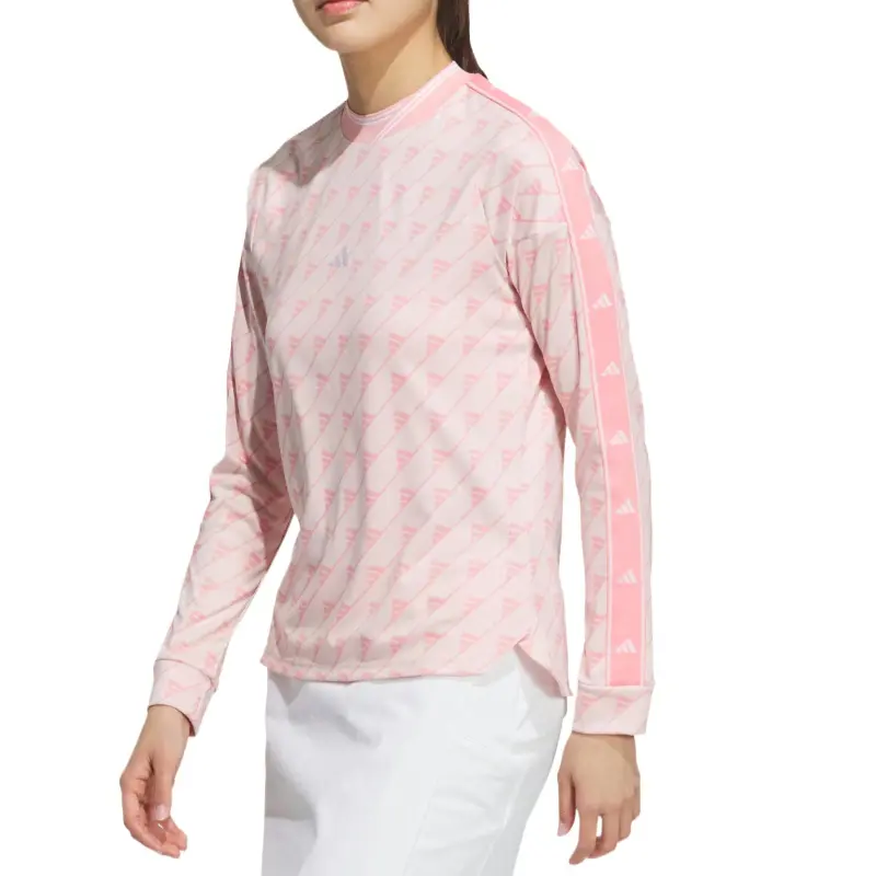 Adidas MONOGRAM Shirt Women's Pink-1