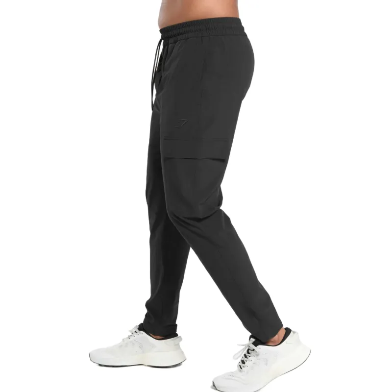 GYMSHARK Cargo Pants Men's Black-2