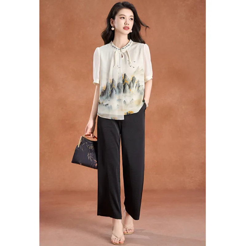 Mylan Casual Suits Women's Ecru-2