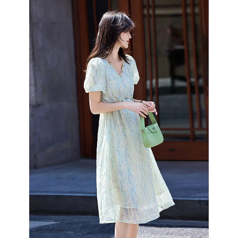 A Paradise For Awakening Short Sleeved Dress Women's-5