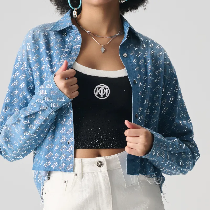 TCH Shirts Women's Denim Blue-3