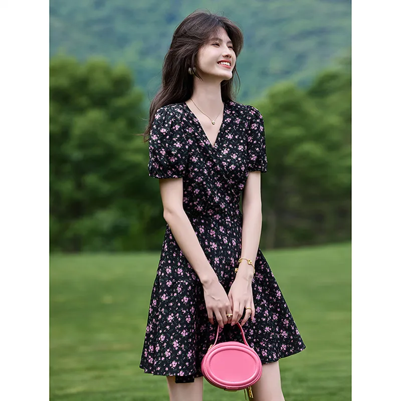 A Paradise For Awakening Short Sleeved Dress Women's-2
