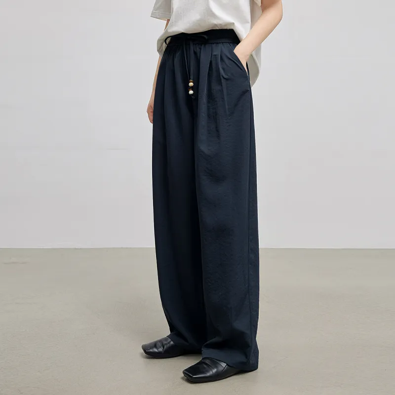 Initial Language Casual Pants Women's-8