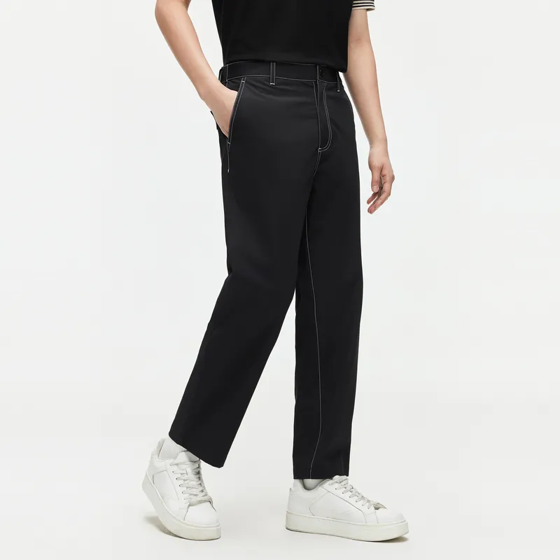 GXG Casual Pants Men Black-2