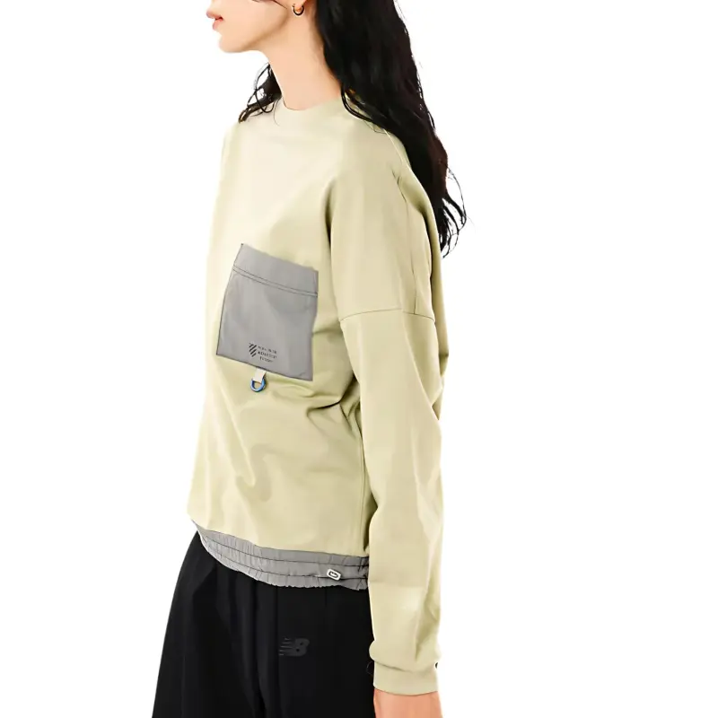 New Balance Sweatshirt Women's Ice Blue-2