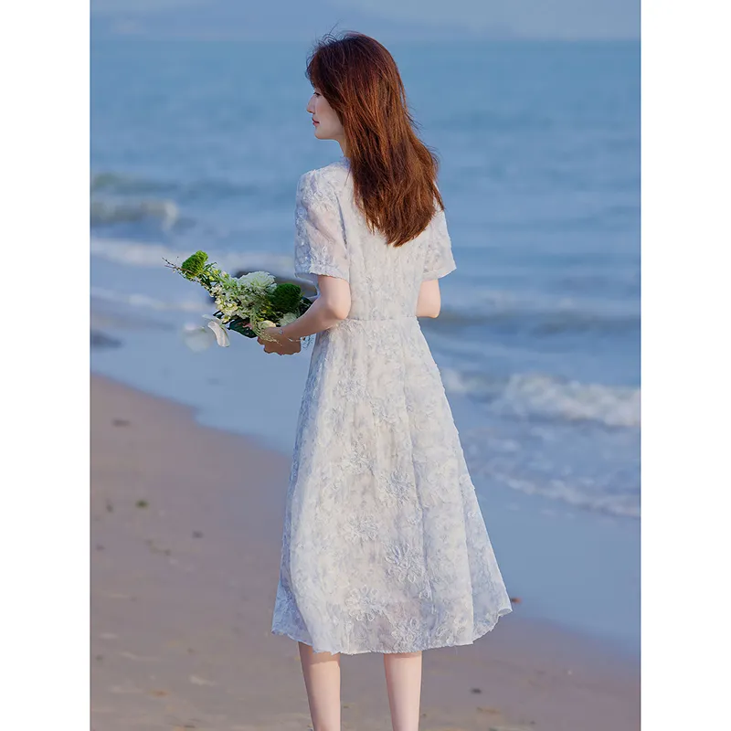 A Paradise For Awakening Short Sleeved Dress Women's-4