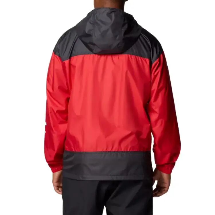 Columbia Flash Challenger Trench Coat Men's Deep Red/Black-1