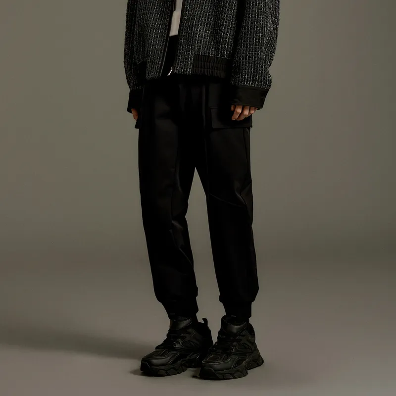GXG Cargo Pants Men Black-3