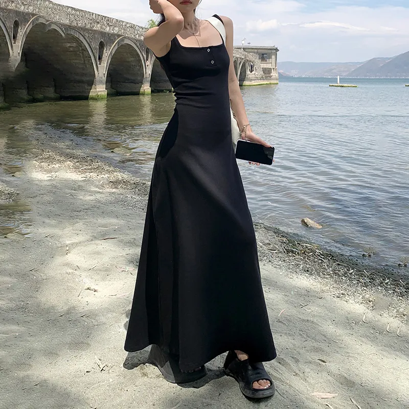 XIANSINIAO Slip Dresses Women's-2