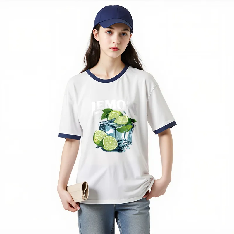 FAIRWHALE Drop Shoulder Sleeve T Shirt Women's-7
