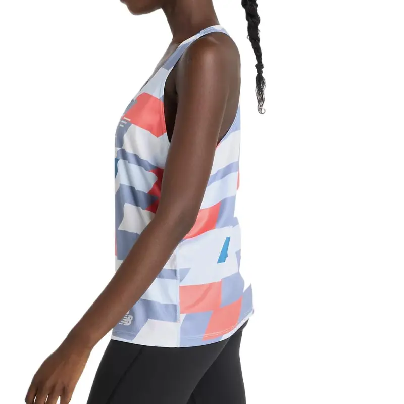 New Balance United Airlines NYC Sport Vests Women's Blue White-2