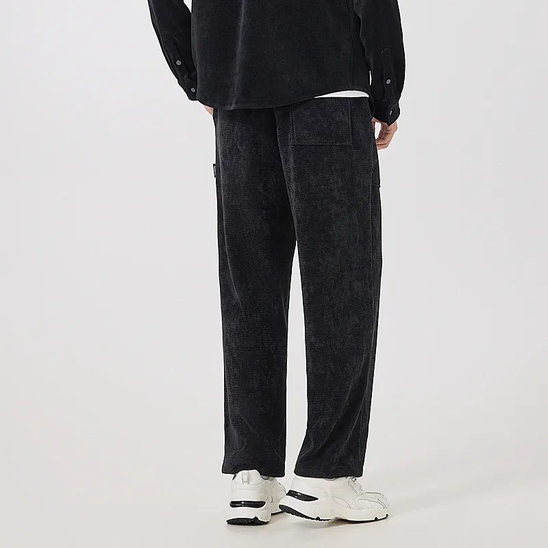 Cabbeen Knitted Sports Pants Men's-8
