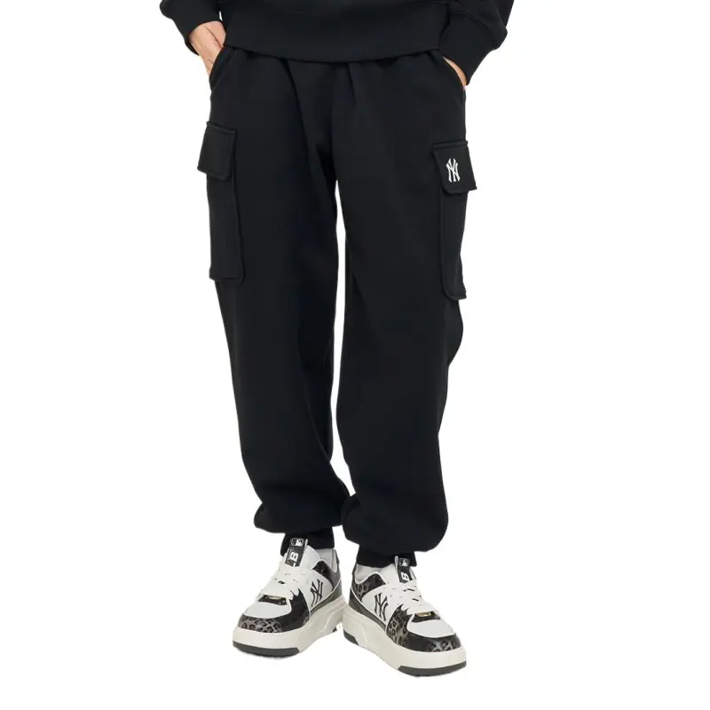 MLB New York Yankees Casual Pants Unisex Charcoal Gray-2