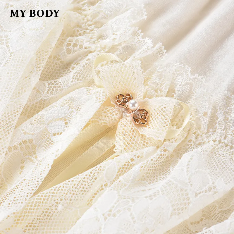 MY BODY Pajama Set Women's Milkshake Yellow-2