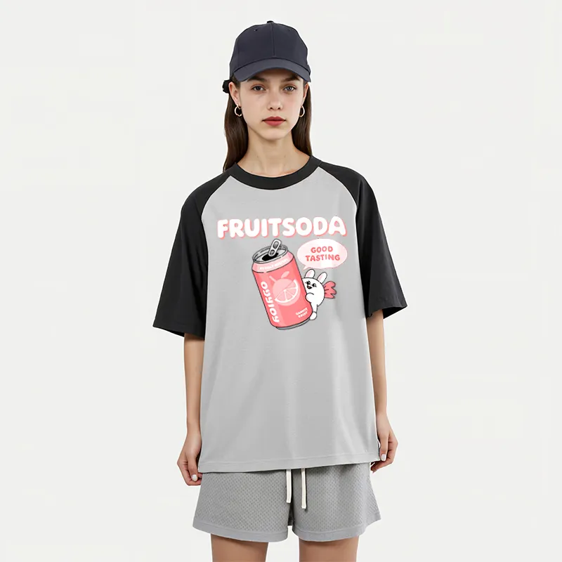 FAIRWHALE Raglan Sleeve T Shirt Women's-2