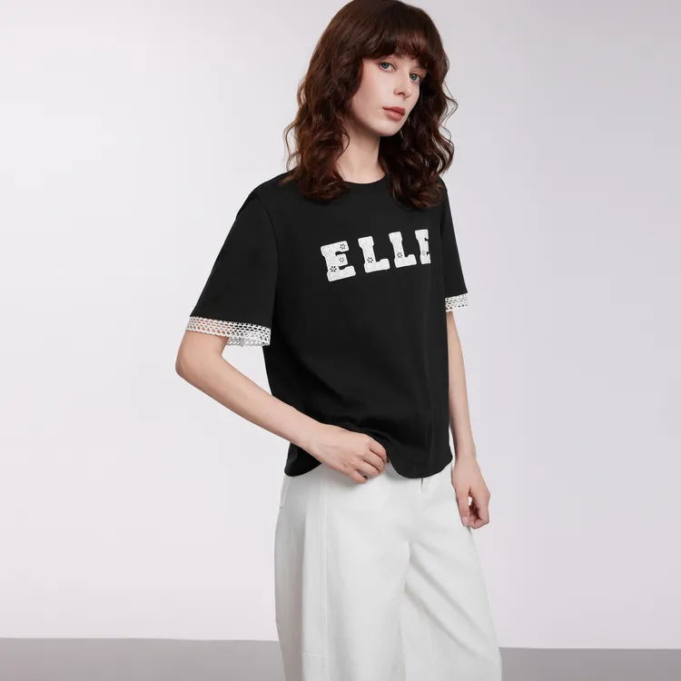 ELLE T Shirts Women's-6