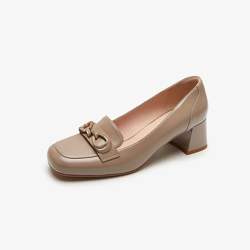 Le Saunda Chunky Heel High Heels Women's-6