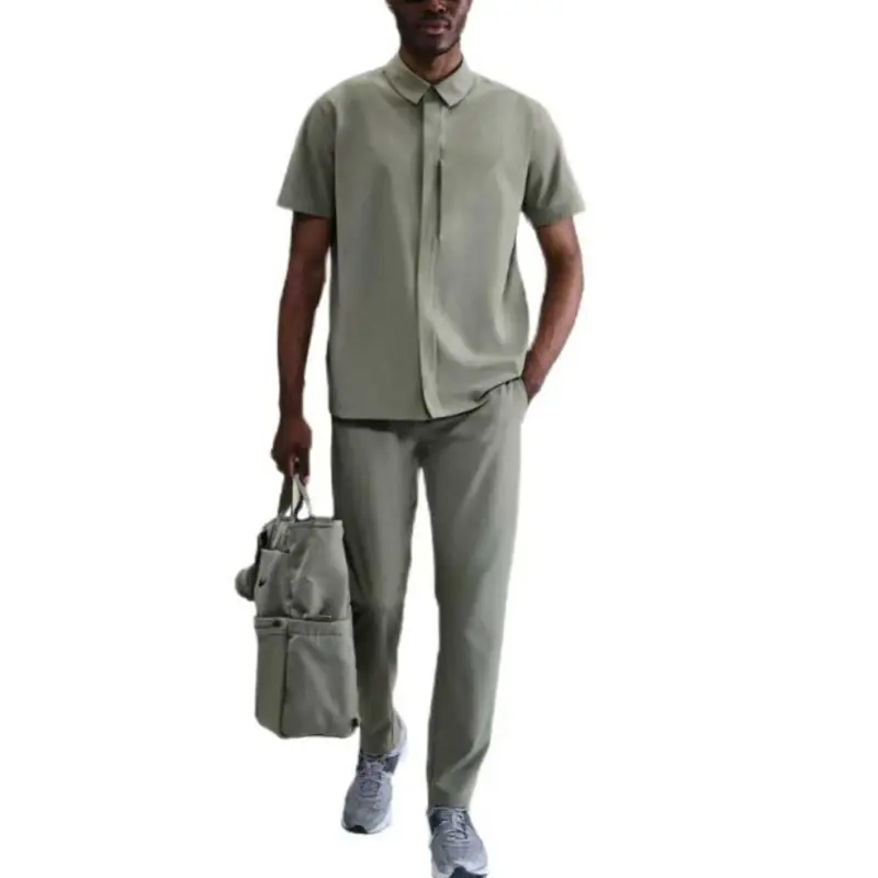 Nike 24.7 PerfectStretch Men's Dri FIT Short Sleeve Snap Down Top-3