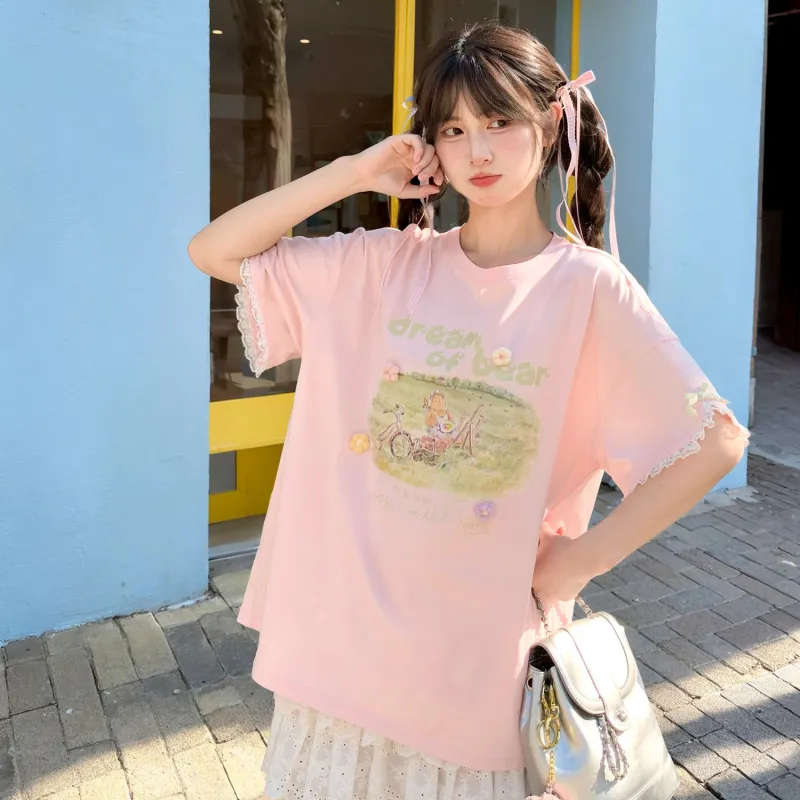 SNBL T Shirts Women's Pink-3