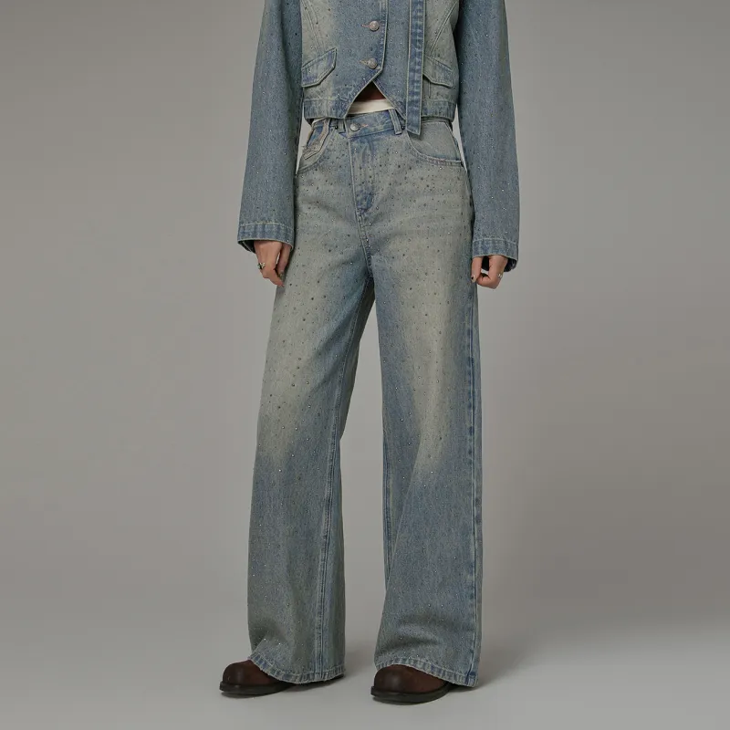 CHUU Jeans Women's Denim Blue-3
